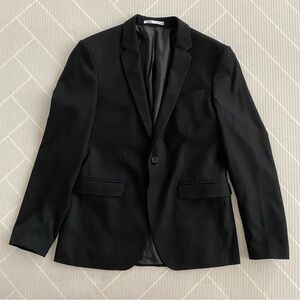 Zara Black Single-Breasted Blazer Men’s Size 38